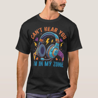 Camiseta I’m in My Zone Gamer & Music 