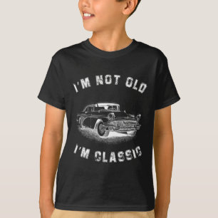 Camiseta I&#; m Não Antigo I&#; m Clique em Dia de os pais