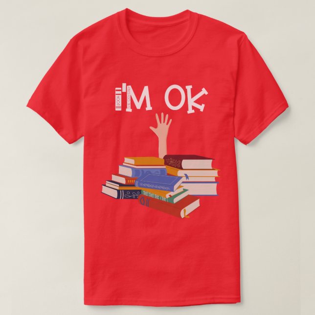 Camiseta I m Ok Livro 2 (Frente do Design)