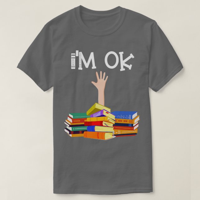 Camiseta I m Ok Livro 8 (Frente do Design)