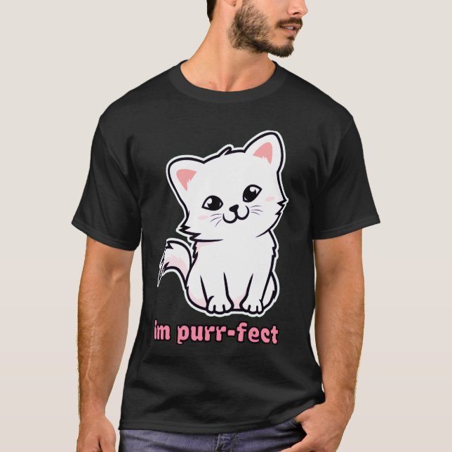 Camiseta I M Purr-Fect (Frente)