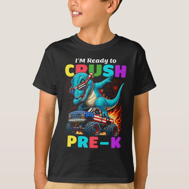Camiseta I’m Ready to Crush Pre-K - for Preschool Kids (Frente)