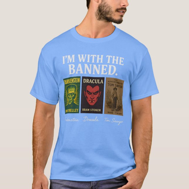 CAMISETA I’M WITH THE BANNED. (Frente)