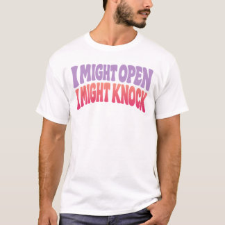 Camiseta I Might Open I Might Knock Gay Hockey 