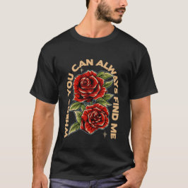 Camiseta I Miss You (Rose Flower) - Blink 182 Reunion