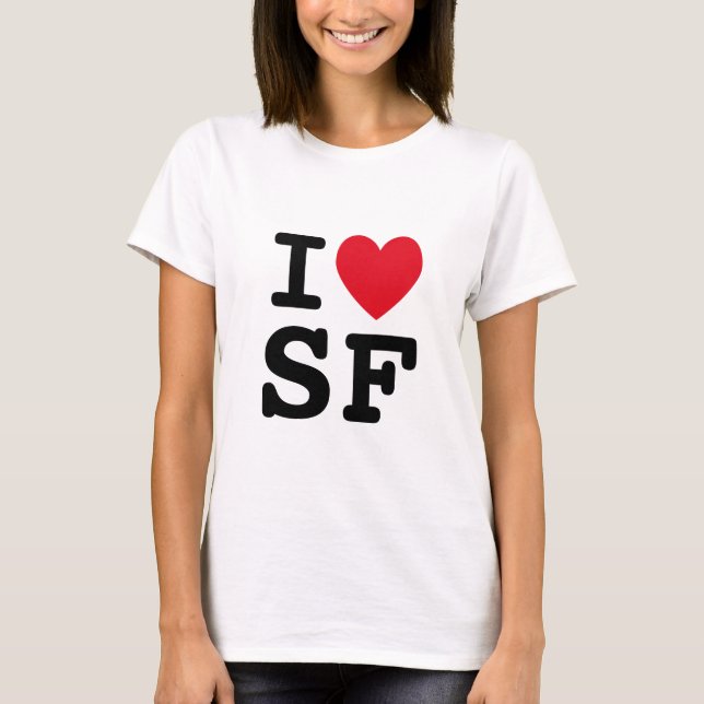 Camiseta I Monograma do Heart SF (Frente)