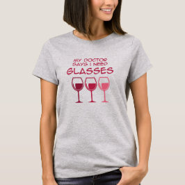 Camiseta I need glasses