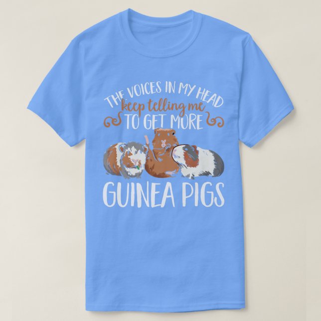 Camiseta I Need More Guinea Pigs Funny Furry Potato  (Frente do Design)