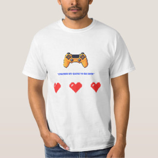 Camiseta "I Paused My Game To Be Here" Retro Pixel Gamer