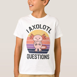 Camiseta I Perguntas sobre Axolotl