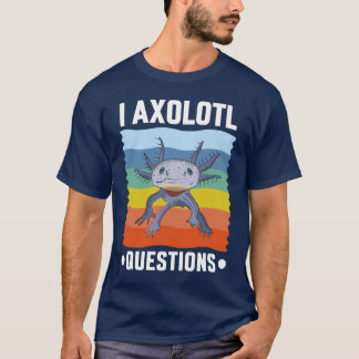 CAMISETA I PERGUNTAS SOBRE O AXOLOTL