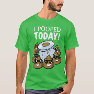 Camiseta I Poopedoday Funny Poopoilet Paper Gag Gift Idea b