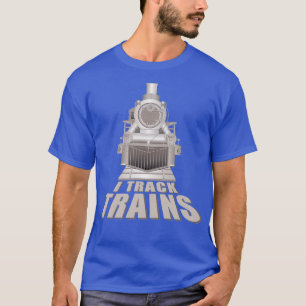 Camiseta I Rastrear Locomotiva de Vapor