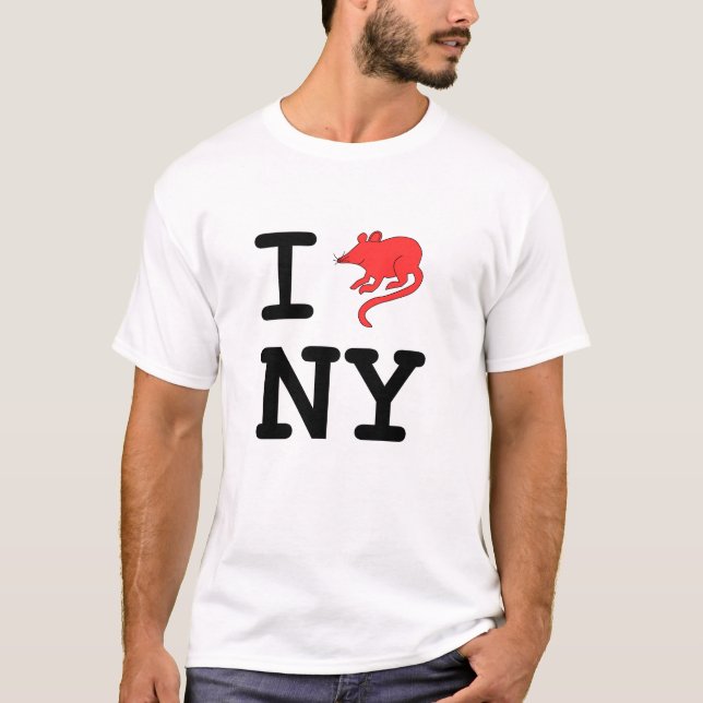 CAMISETA I RAT NEW YORK (Frente)