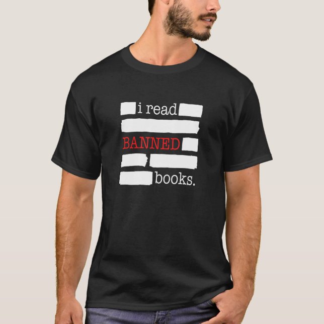 Camiseta I Read Banned Books 1 (Frente)