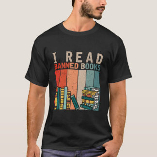 Camiseta I Read Banned Books Reader Bookworm