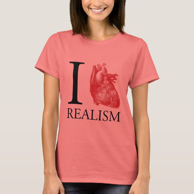 Camiseta I Realismo do Coração (Frente)