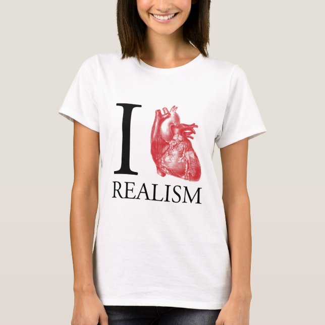Camiseta I Realismo do Coração (Frente)