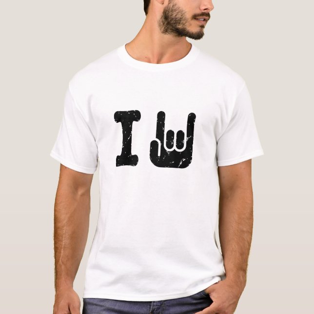 Camiseta I Rock (Frente)