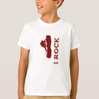 Camiseta i Rock (vermelho) Unisex Kids Tee