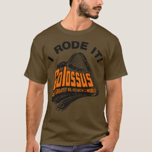 Camiseta I Rode Colossus Porta copos do cilindro retrodefei