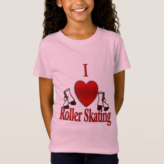 Camiseta I Roller Skating (Frente)