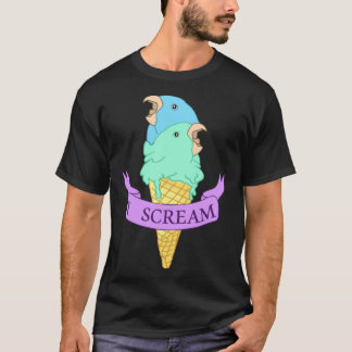 Camiseta I scream Blue Parrotlet Ice cream Turquoise parrot