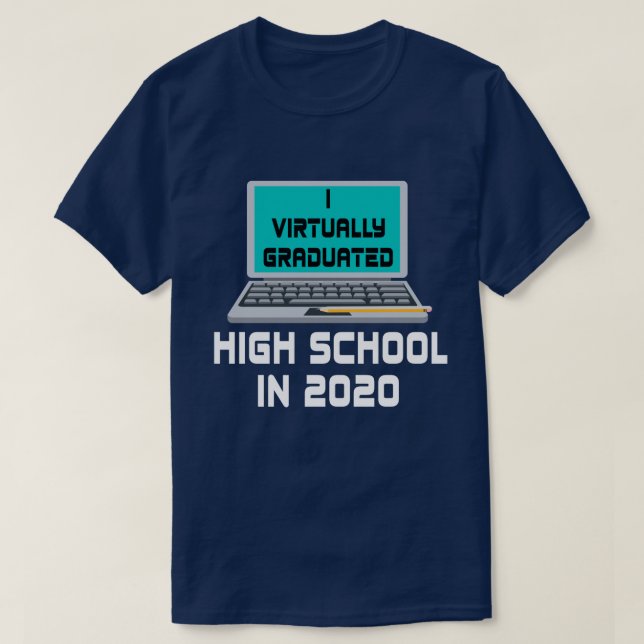 Camiseta I SEGUNDO GRAU Praticamente Graduado EM 2020 (Frente do Design)