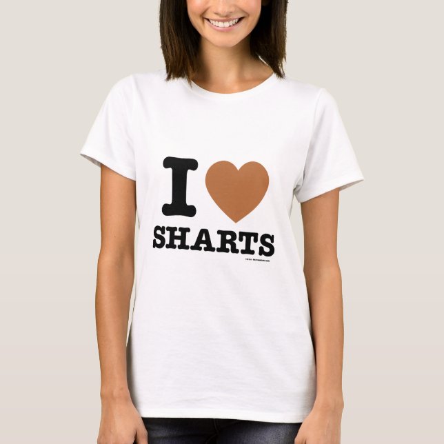 Camiseta I Sharts (Frente)