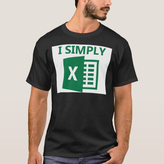 Camiseta I Simplesmente Excel Classic T-Shirt (Frente)