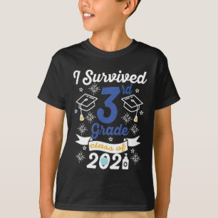 Camiseta I Sobreviveu À Classe 3º Grau De 2021 Terceiro G