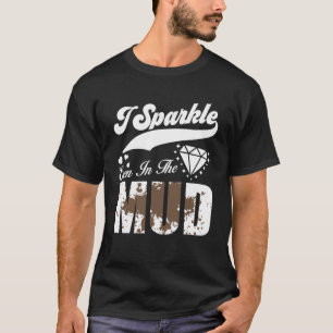Camiseta I Sparkle Mesmo Na Lama 4x4 Do Veículo SuV Externo