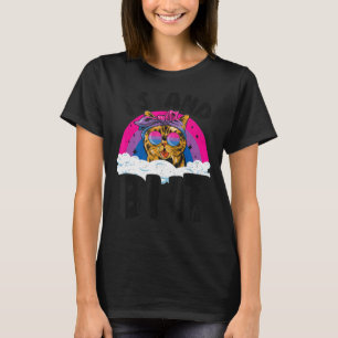 Camiseta I Stand Bi It Rainbow Cat Bisexual Priry Flag Bi P