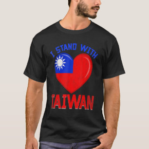 Camiseta I Stand With Taiwan Support Taiwan Love Taiwan Tai