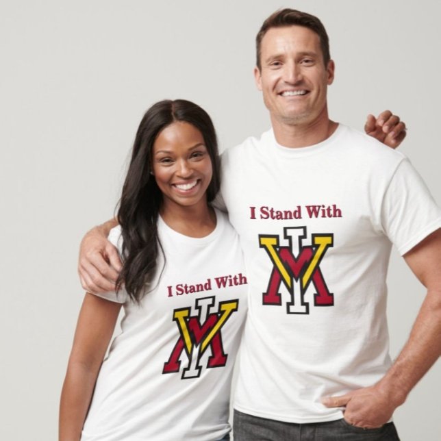 Camiseta I Stand With VMI  (Criador carregado)