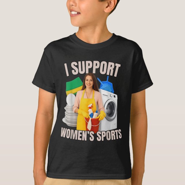 Camiseta I Suprt Women's Srts Unwearable Aduld Humor Bootle (Frente)