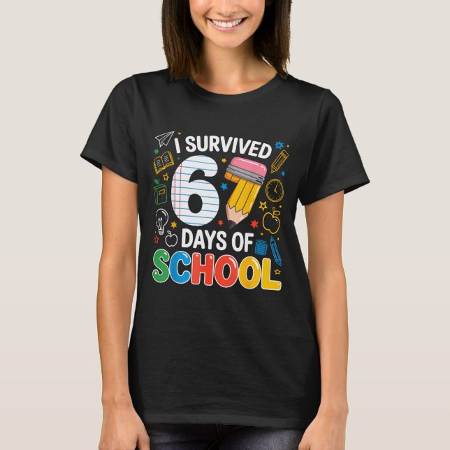 Camiseta I Survived 67 Days Of School Funny Meme Teacher St (Frente)