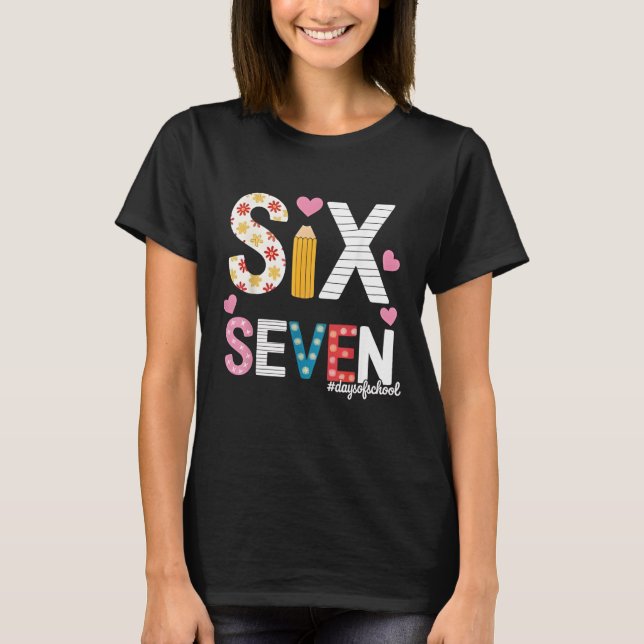 Camiseta I Survived 67 Days of School Teacher Student Six S (Frente)