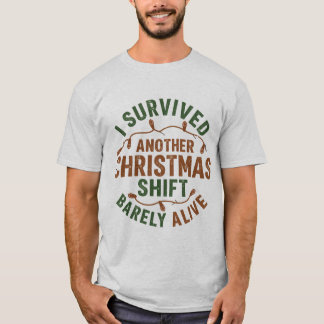 Camiseta I Survived Another Classroom Christmas