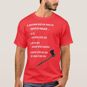 Camiseta I Swing nos dois sentidos