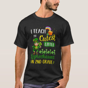Camiseta I Teach The Cutest Leprechauns In 2nd Grade St Pat