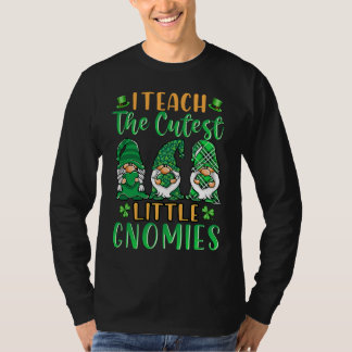 Camiseta I Teach The Cutest Little Gnomies St Patricks Day 
