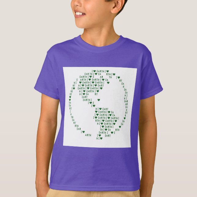 Camiseta I Terra do Coração (Frente)