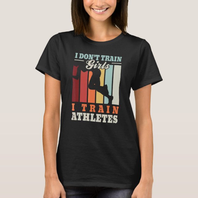 Camiseta I train athletes u2013 Marathon trainer marathoner (Frente)