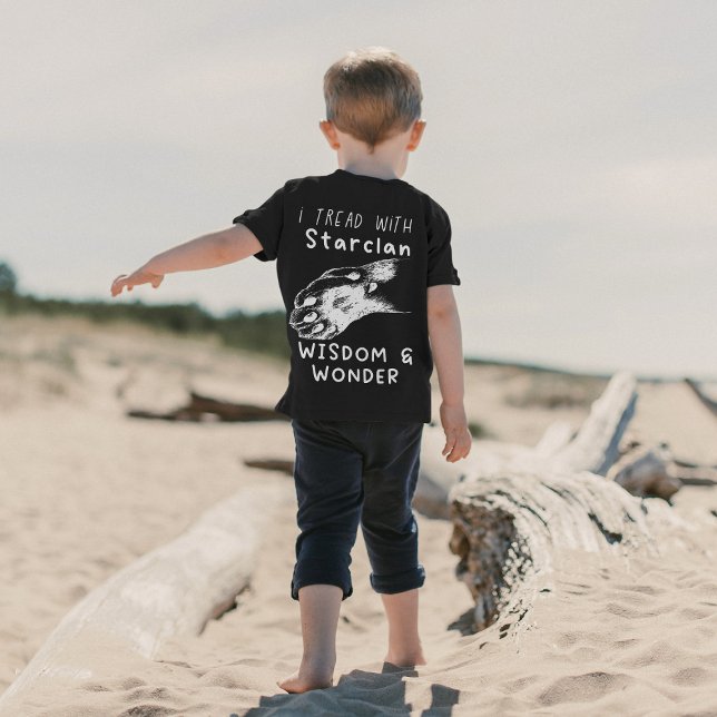 Camiseta I TREAD com gatos estrelados-sonhadores (Criador carregado)