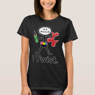 Camiseta I Twist Balloon Artist BusyBodies Stick Figure