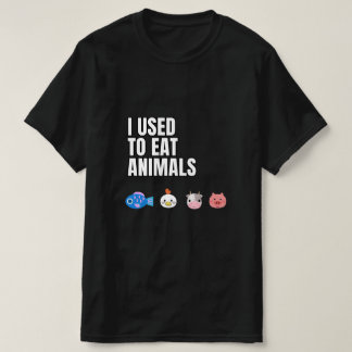 Camiseta I used to eat animals Mens T-Shirt
