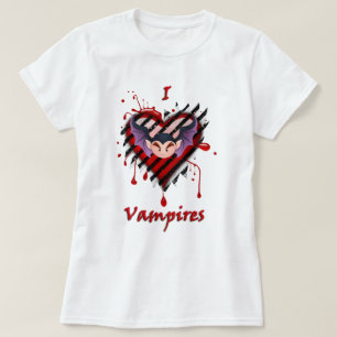 Camiseta I Vampiros do Coração