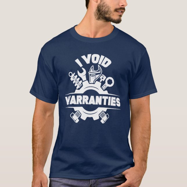 Camiseta I Void Warres Mechanic Quad Racer Muscle Car boy (Frente)