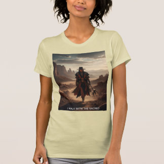 Camiseta I Walk With The Sacred Spiritual Journey Art